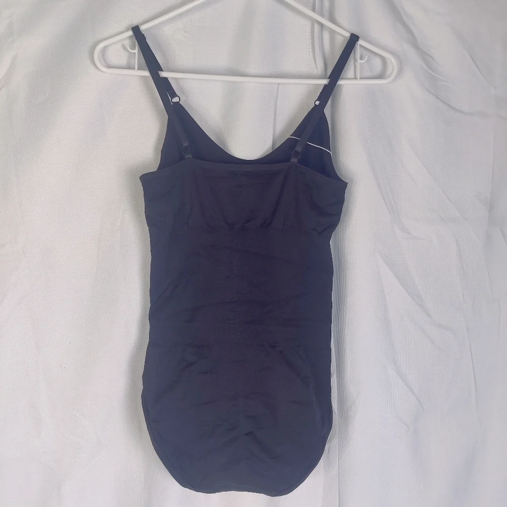 HeyShape Snatched Shapewear Sculpting Bodysuit Sz M Black Hey Shape Straps Snaps